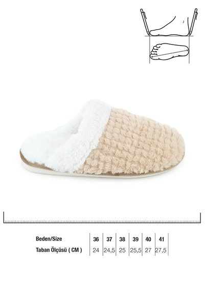GEZER Winter Plush Inside Women's Home Slippers