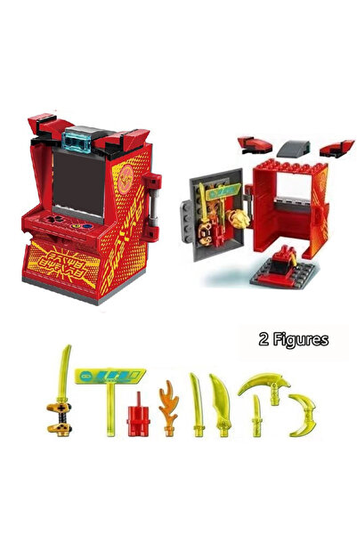 choice2 0281 NO BOX MOC DIY Ninja Mini Arcade Game Console Building Blocks KA...