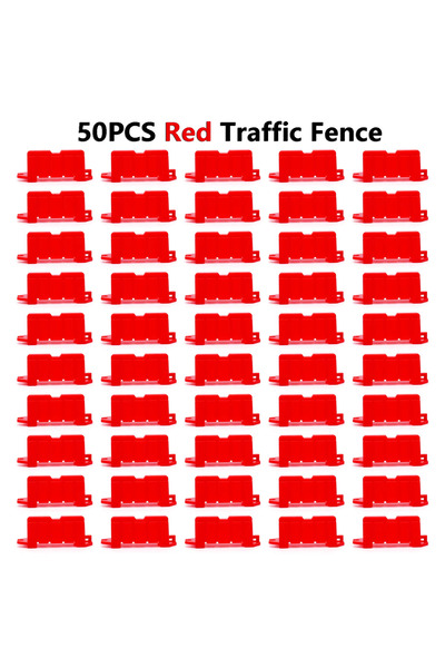 Choice4 50PCS Barrier R 100pcs RC Car Traffic Signs Cones Road Barriers Drift...