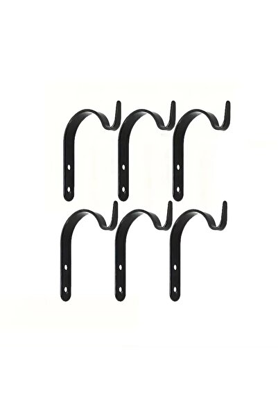 Choice 3pcs Home Improvement Metal J-shaped Wrought Iron Hooks, Painting Flow...