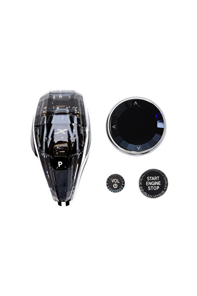 Choice G05 G06 G07 4 Piece Set Crystal Gear Shift Knob Lever For BMW 3 Series...