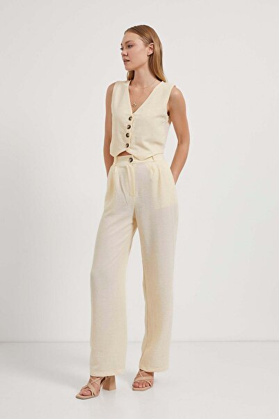 Arma Life Armalife 4516 linen look women's vest and pants set