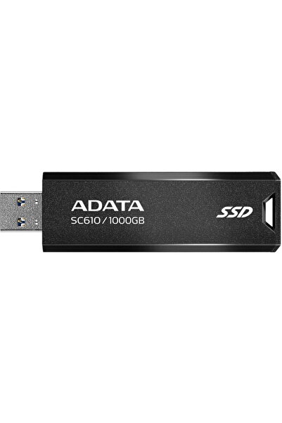 Adata Unitate SSD SC610,1000 GB, USB 3.1, Negru