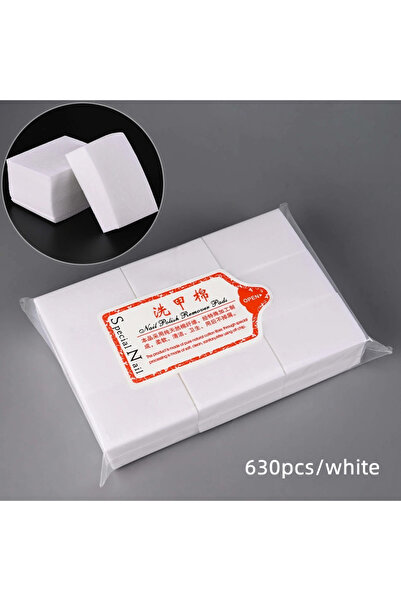 Choice White 630pcs 1000/630/540/100pcs Lint-Free Nail Cotton Pads 100% Cotto...