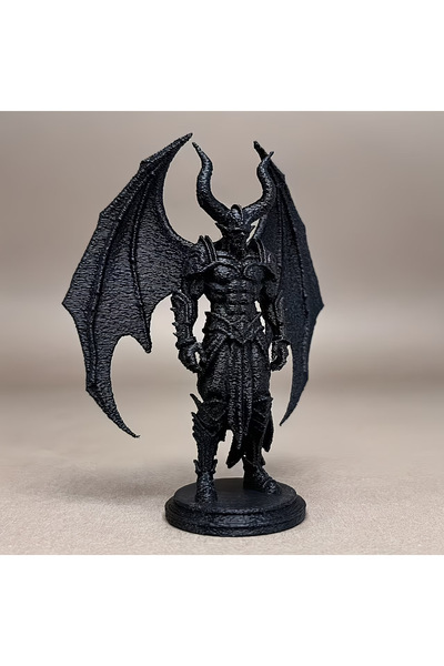 Choice 1PCS 1-piece set of large demon knight figurine, dark fantasy design h...