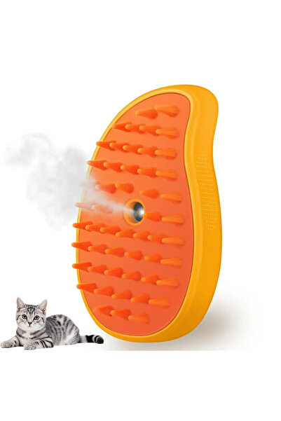 Choice5 1Pcs yellow Cat Dog Steamy Brush Steam Brush Electric Sprayer for Mas...