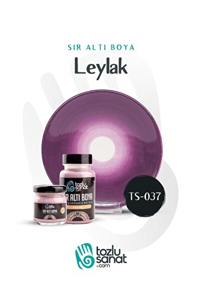 Tozlu Sanat Hazır Çini ve Seramik Boyası TS-037 Leylak 40ml