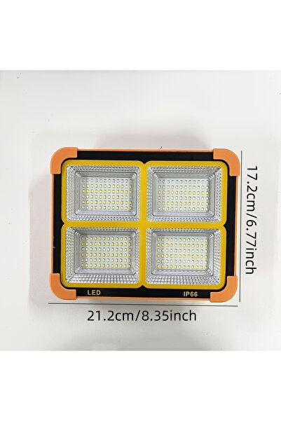 Choice مصباح LED يعمل بالطاقة الشمسية، إضاءة عمل شمسية خارجية، مصباح حديقة مق...