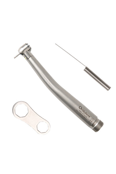 Choice 2 Hole Dental High Speed Handpiece LED E-generator Standard Head Push ...