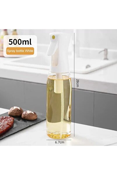 Choice 1pc 500ml white 1Pc 200/300/500 ML Oil Spray Pot Kitchen Household Edi...