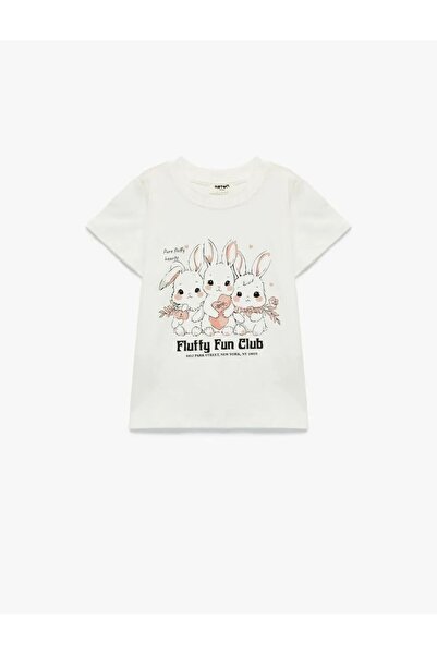 Koton Girl's T-Shirt 6Skg10242Ak