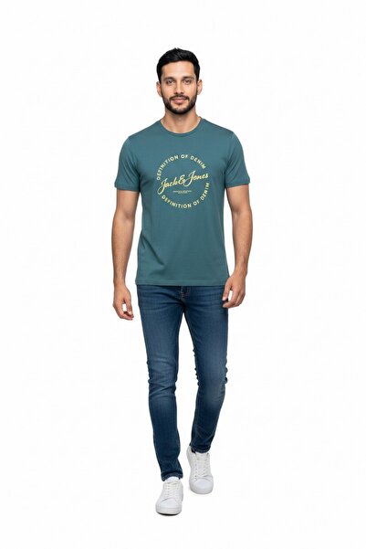 Jack & Jones Jjgrayson Tee Ss Crew Neck Erkek T-shirt 12288377