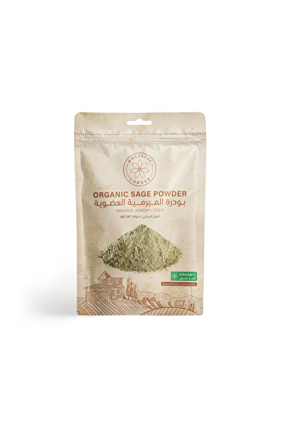 Holistic Corner Organic Sage Powder | Organik Adaçayı Tozu | 40g