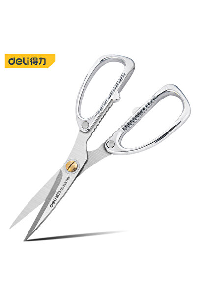 Choice1 Deli DL358185 Deli Multifunction Scissor Industrial Stainles Steel Pr...