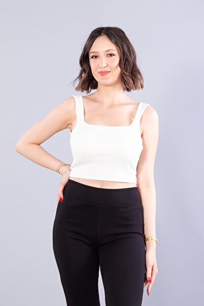 Mckanzie 25599 kompak ribbed thick strap blouse