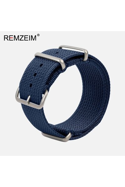 Choice 18mm Dark Blue High Quality Nylon Watch Strap Brown Green Black Band C...