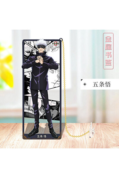 Choice9 Bandai 9cm 3cm Gojo A Jujutsu Kaisen Metal Bookmarks with HD Valley P...