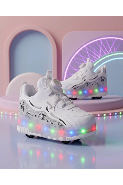 ROCKY PATENLİ IŞIKLI SPOR AYAKKABISI & TEKERLEKLİ SNEAKERS