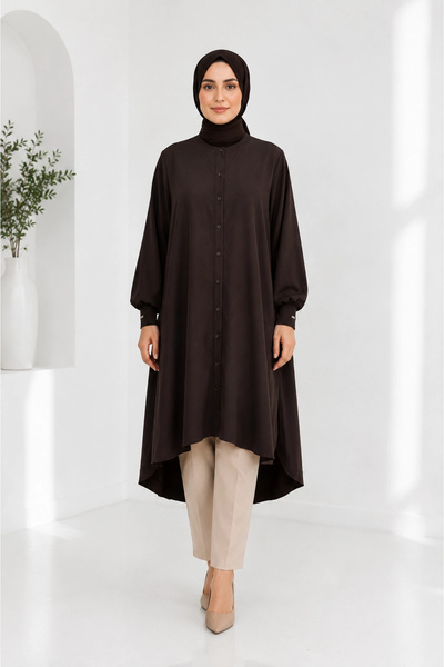 Invee Oval Kap Coffee 6832