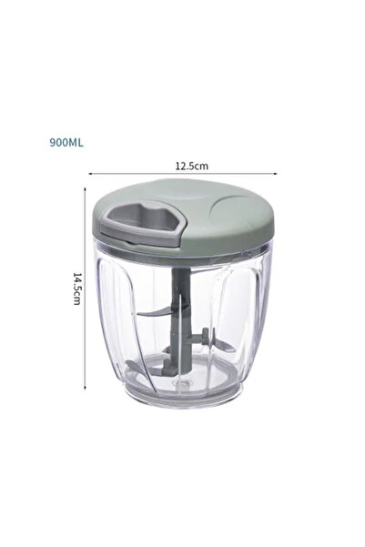 Choice3 Green900ml 500/900ML Garlic Chopper Manual Garlic Press Food Vegetabl...
