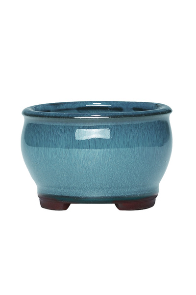 Choice SKY BLUE Ceramic Succulent Flower Pot Ceramic Plant Pots with Drainage...
