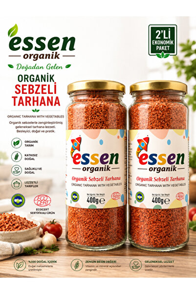 Essen Organik 2'li Sebzeli Tarhana 400gr