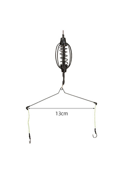 Choice 25g 1pc Carp Fishing Feeder Fishing Spring Bait Cage Fill Bait Tools P...