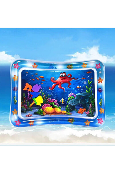 Choice TD1102C Baby Water Play Mat Inflatable Cushion PVC Infant Tummy Time T...