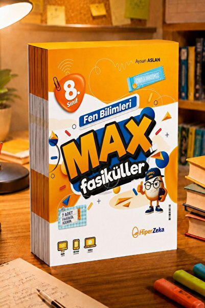 HiperZeka 2026 8. Sınıf Fen Bilimleri MAX Fasiküller | Aysun ASLAN