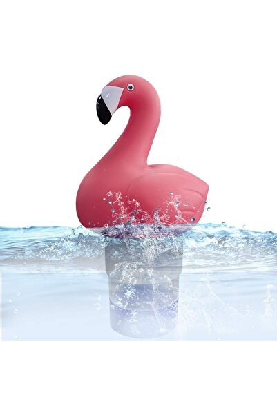 Choice K-403 Cute Flamingo Floating Chlorine Dispenser for Swimming Pool Spa ...