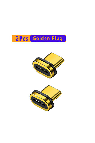 Choice 2Pc Plug Golden NNBILI 140W USB4.0 40Gbps Thunderbolt3 Magnetic Type-C...