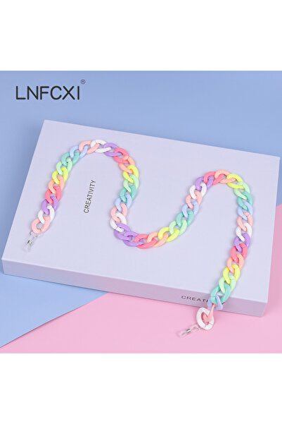 Choice Mix Color LNFCXI Retro Bright Acrylic Sunglasses Chain Straps Lanyards...