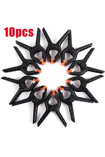 Choice1 black6pcs 6pcs 2inch Spring Clamps Heavy Duty Plastic For Background ...
