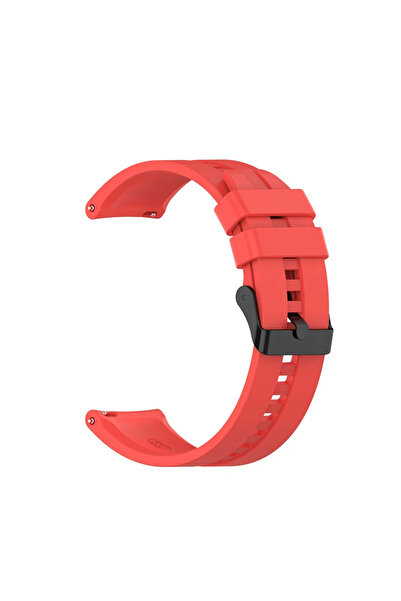 Choice 22mm Red 20mm/22mm Silicone Watch Strap Quick Release Waterproof Soft ...