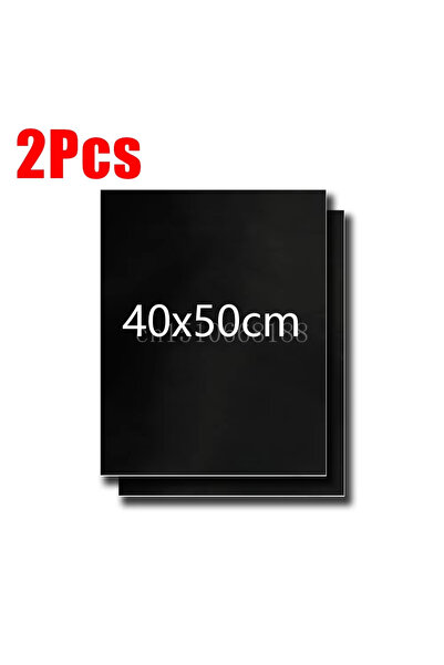 Choice12 2Pcs 50x40cm 1-6Pcs BBQ Grill Mat Non-stick Mat Heat Resistant Grill...