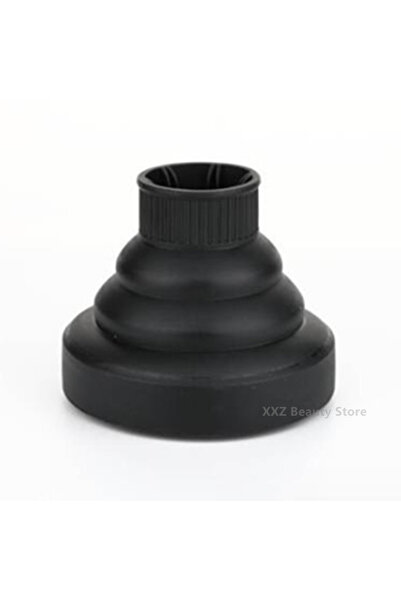 Choice black New 1PC Foldable Silicone Hairdryer Diffuser Cover Temperature R...