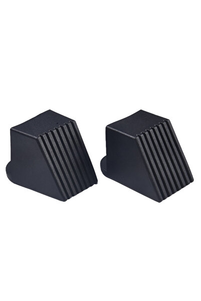 Choice 40x40mm 2pcs Fitness Equipment Square End Cap Foot Cover Protectors En...