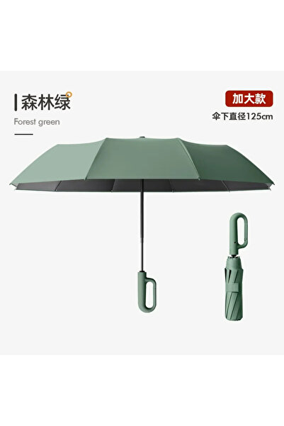 Choice green-125CM Strong Windproof Automatic Umbrella Sunshade UV Protection...