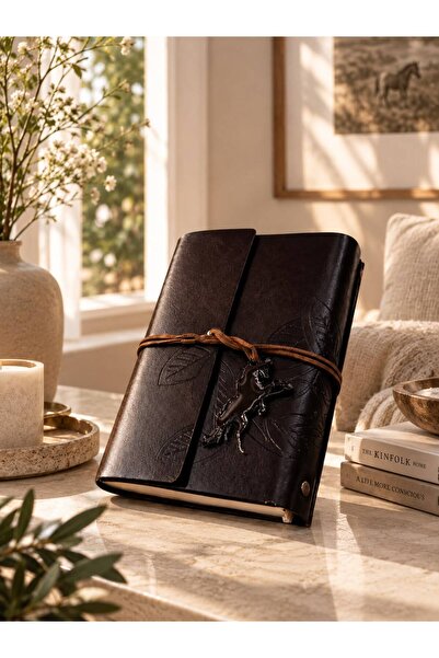 PEUR RIDER SHOP Peur Rider Horse Headed Vintage Leather Notebook – Rider Journal