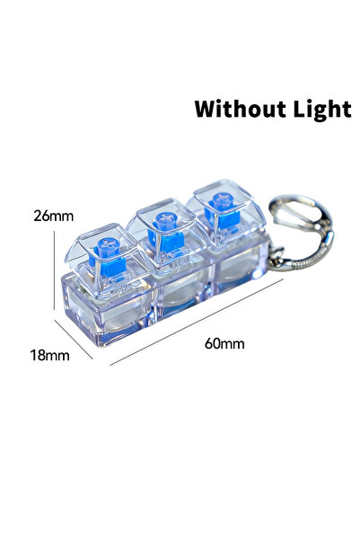 choice2 3-blue 3/4/9 Keys Finger Keyboard Key Button Stress Relief Decompress...