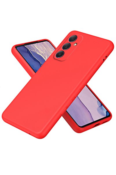 Choice A17 Red Luxury Liquid Silicone TPU Case For Samsung Galaxy A04S A14 A2...