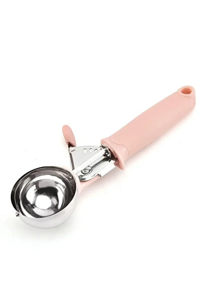 Choice1 Pink Ice Cream Scoop with Trigger Fruit Scoop with Comfort Grip Handl...