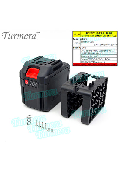 Choice5 5S4P Box LD Turmera 18V 21V Screwdriver Battery Case 5X 10X 15X 20X 1...
