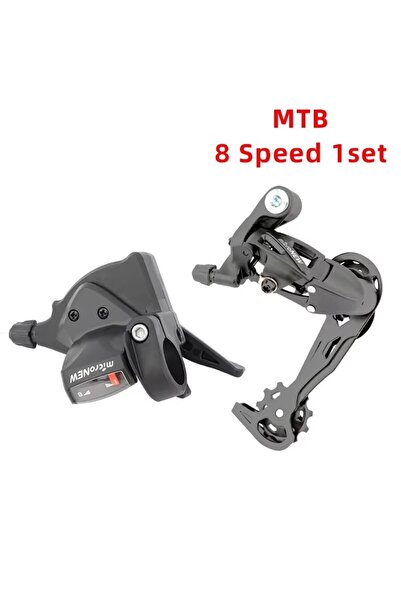 Choice MTB 8Speed 1Set MicroNEW Mountain Bike Shifter and Rear Derailleur 7/8...