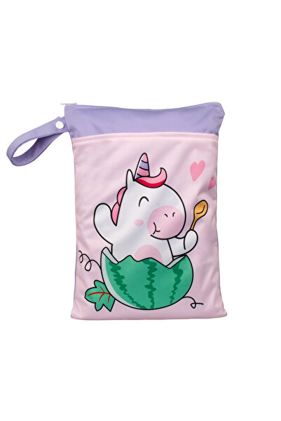 Choice ST052 Wet Dry Bag with Two Zippered Waterproof Reusable Diaper Bag Org...