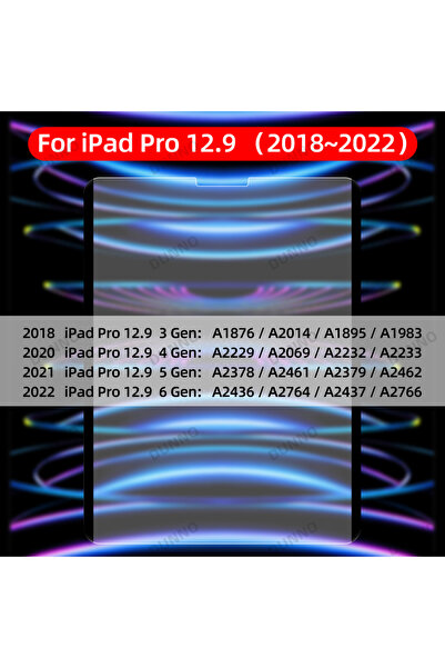 Choice 2018-2022 Pro 12.9 Paper Feel Screen Protector Film for iPad Air 11in ...