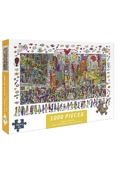 choice2 London Square 75*50CM Adult 1000 Pieces Paper Jigsaw Puzzle Lovely Cu...