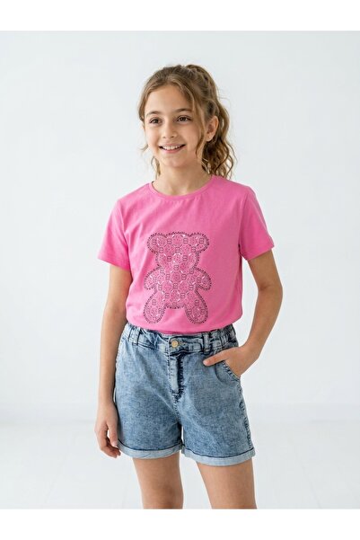 NURTOPU DEVOJČIČKI SET TRAPER KRATKIH PANTALONIJA LETNJI STILSKI MODEL 2-DELN...