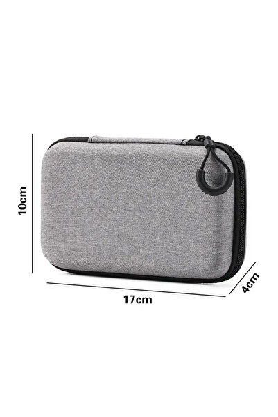 Choice5 F-1PC Portable Charger Case Earphone Storage Carrying Pouch Waterproo...