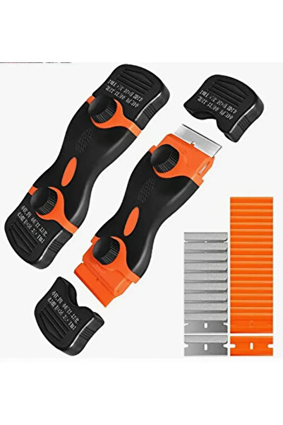 Choice 1knife 20 blade OrangeRed Plastic & Metal Razor Blade Scraper, Window ...